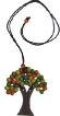 Small Wooden Beaded Tree Necklace