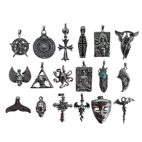 Assorted Fantasy Metal Pendant