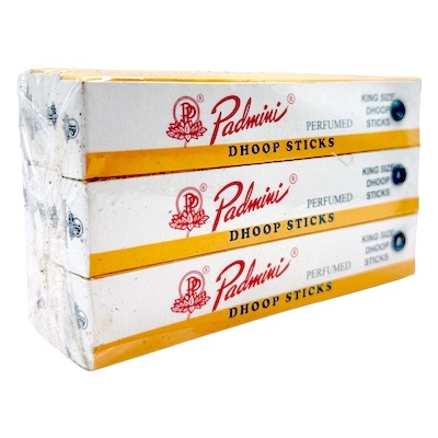 Pack of 12 Padmini Dhoop Sticks