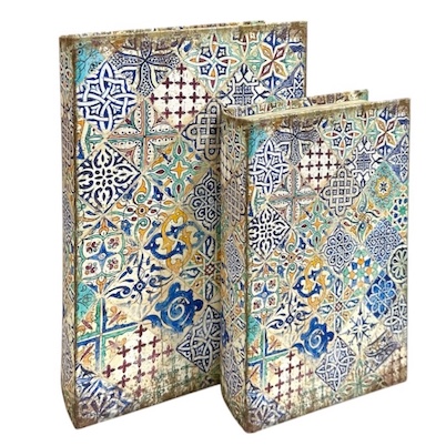 Set of 2 Book Boxes