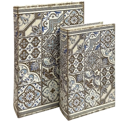 Set of 2 Book Boxes