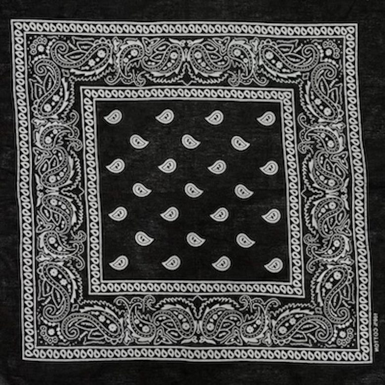 Bandana Paisley Print Cotton Assorted
