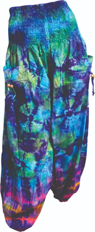 Cotton Tie Dye Freesize Pants