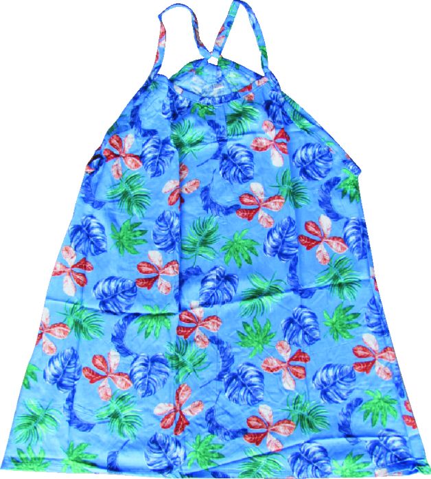Rayon print three quater ring 