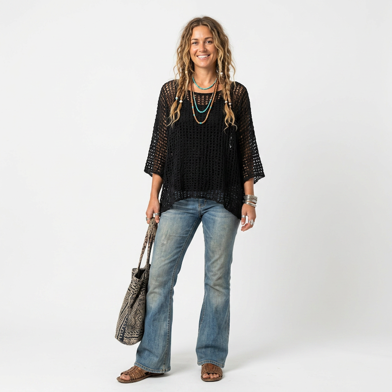 Popcorn Poncho Box Top