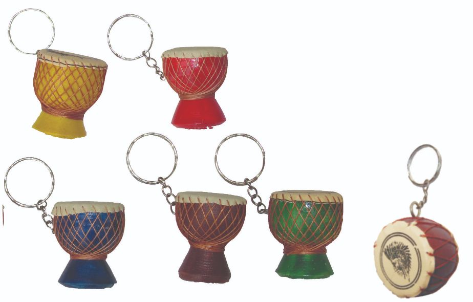 Mini Drum Keyrings
