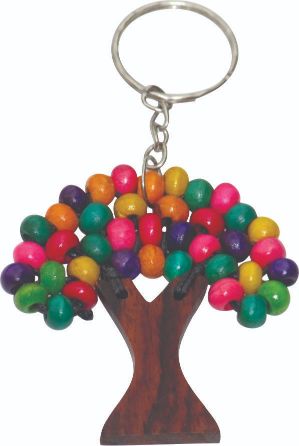 50pcs Small Beaded Tree Keyring ($0.85ea)