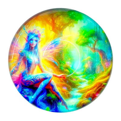 4cm Fairy Glass Fridge Magnet	