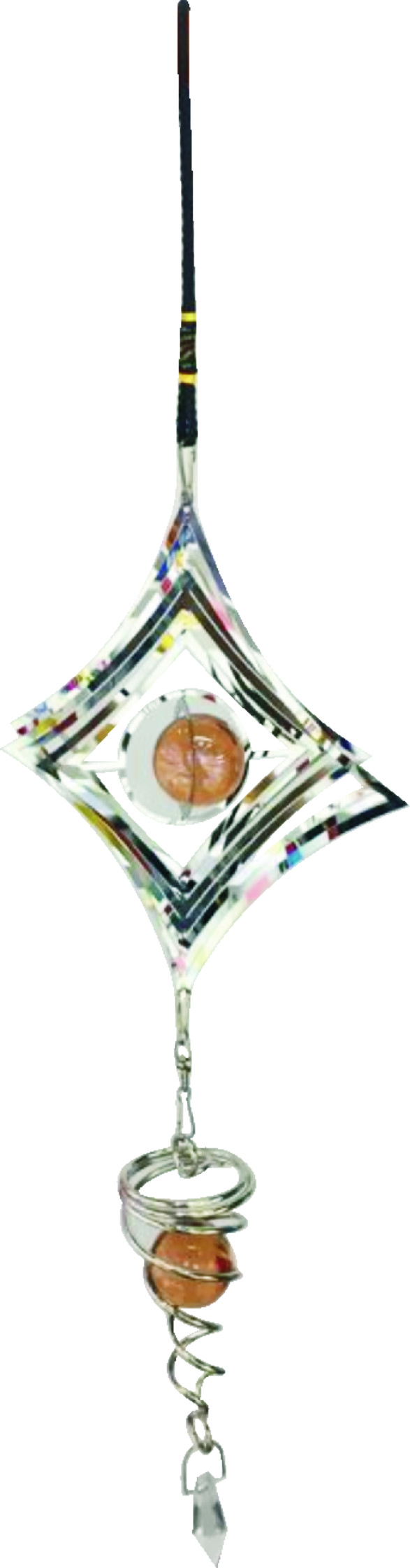 Metal wind spinners