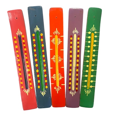 Assorted Painted Wooden Ashcatchers