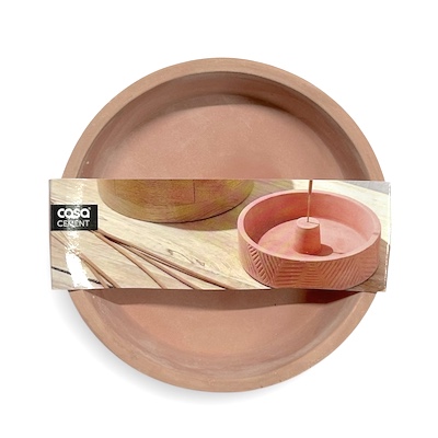 Engraved Clay Incense Holder