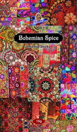 Kamini Bohemian Spice 15g incense sticks 