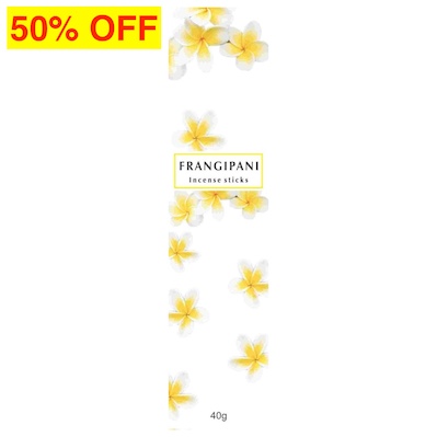 50% OFF - Kamini 40g Frangipani Incense