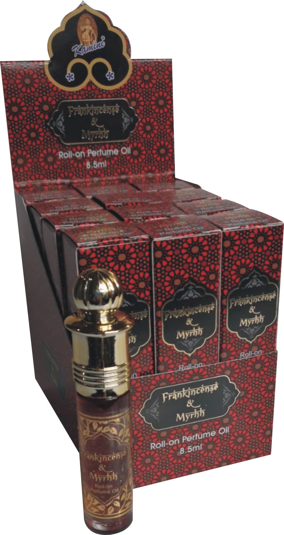 Frankincence & Myrhh 8.5ml Perfume Oils Box Of 12
