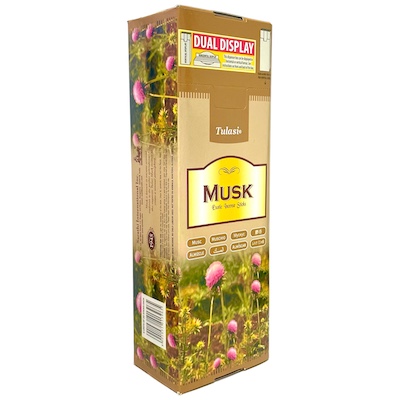 Musk Hexa Incense Sticks Tulasi