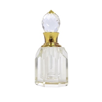 Faceted Crystal Vintage Look Perfume/Potion Bottle
