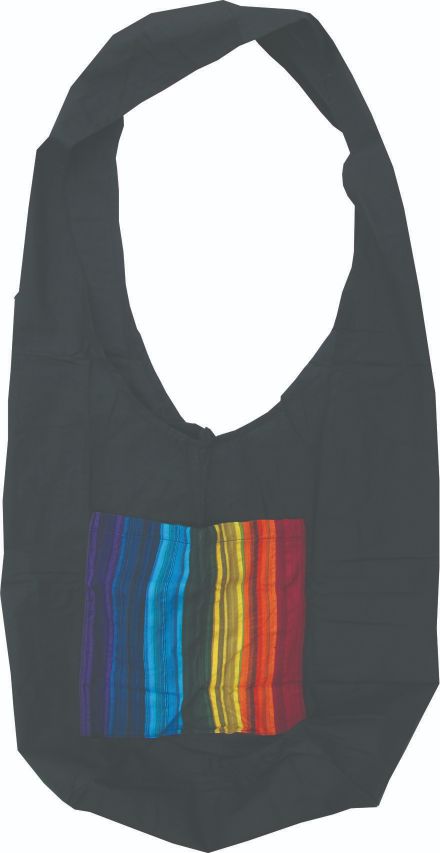 Stork bag with rainbow pocket shoulder bags