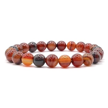 8mm Dream Agate Beaded Bracelet