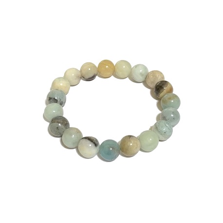 10mm Amazonite Beaded Bracelet