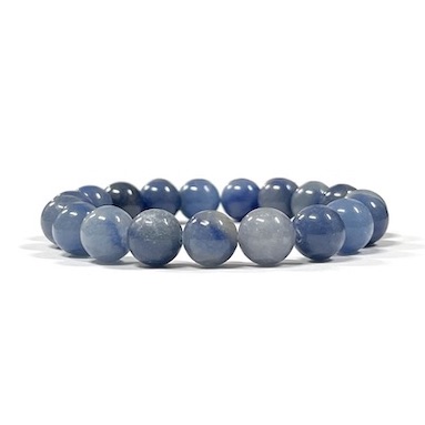 10mm Blue Aventurine Beaded Bracelet