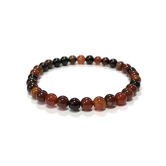 6mm Dream Agate Beaded Bracelet