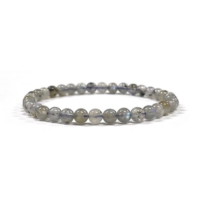 6mm Labradorite (A) Beaded Bracelet
