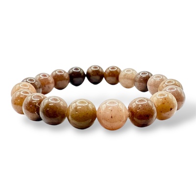 10mm Lithonite Quartz Beaded Bracelet