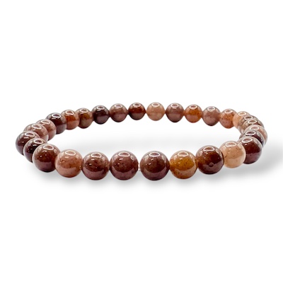 6mm Lithonite Quartz Beaded Bracelet
