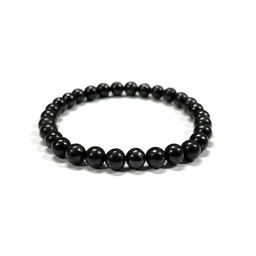 6mm Shungite Beaded Bracelet