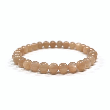 6mm Sunstone (A) Beaded Bracelet