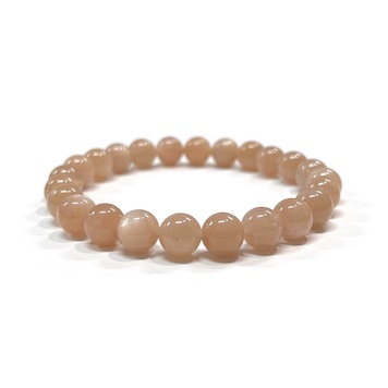 8mm Sunstone (A) Beaded Bracelet