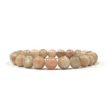 8mm Sunstone (B) Beaded Bracelet