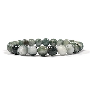 8mm Tree Agate Beaded Bracelet