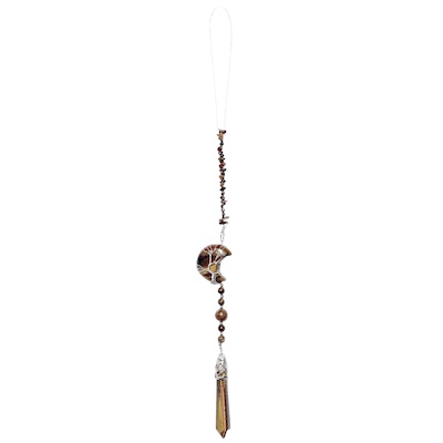 Tiger's Eye Moon + Point Hanging