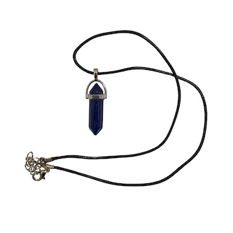 Lapis Lazuli Point Necklace