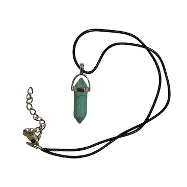 Dyed Howlite Point Necklace