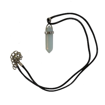 Opalite Point Necklace Manmade