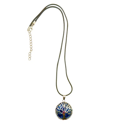 Lapis Lazuli Tree of Life Necklace