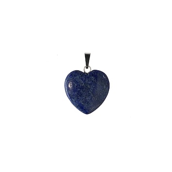 4 x 20mm Lapis Lazuli (Dyed) Heart Pendant