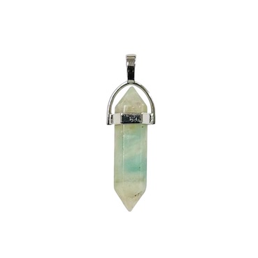 6 x Amazonite Double Point Pendant