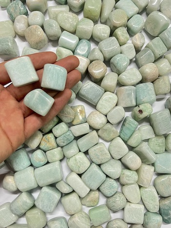 1kg Amazonite Bulk Tumbled Stones