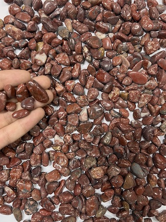1kg Red Jasper Small Bulk Tumbled Stones