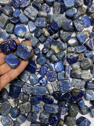 250g Lapis Lazuli Bulk Tumbled Stones