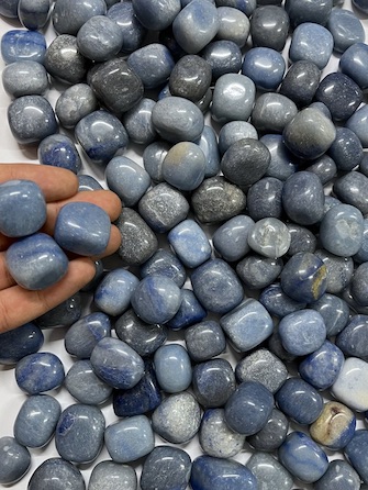1kg Blue Aventurine Bulk Tumbled Stones