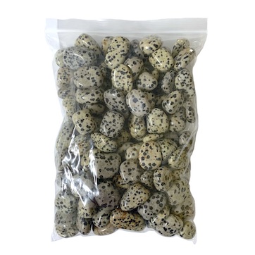1kg Dalmation Jasper Bulk Tumbled Stones
