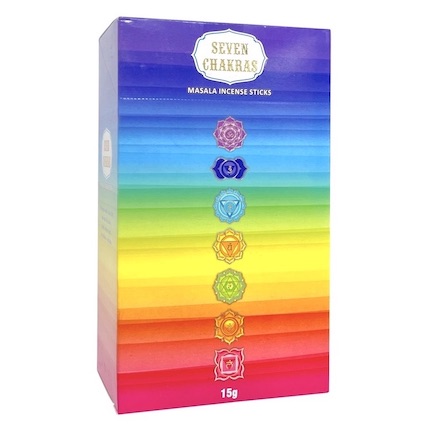 Sacred Tree 15g SEVEN CHAKRAS Incense