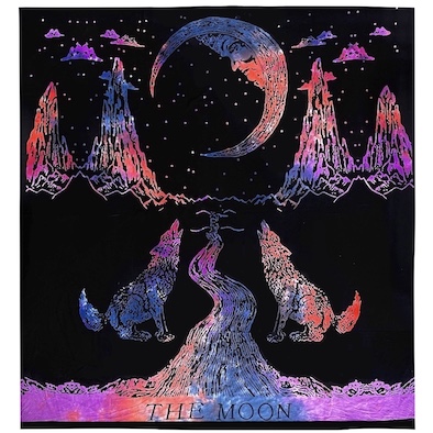 The Moon Printed Double Throw