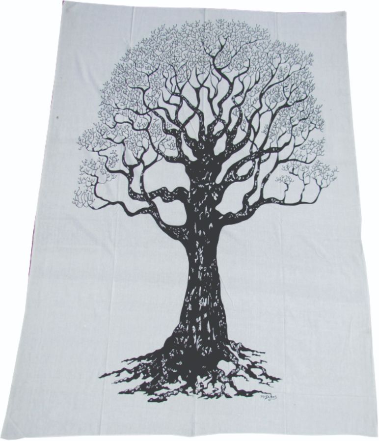 Cotton Printed Throws single 
