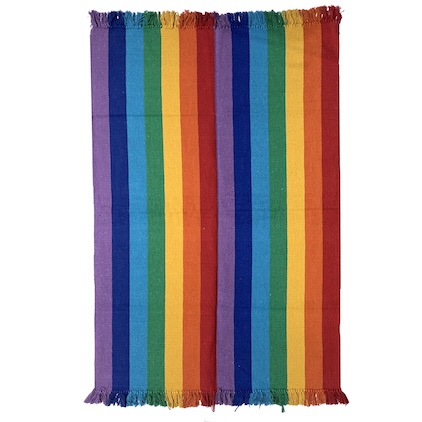 1.2x1.8m Heavy Rainbow Rug