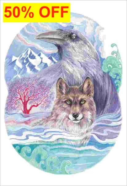 50% OFF - 110 X 160mm Greeting Cards (was $5.40).